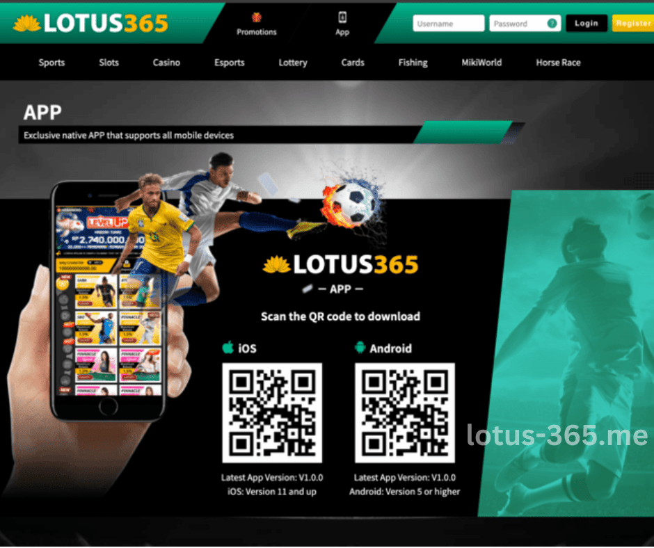 Lotus365 Application